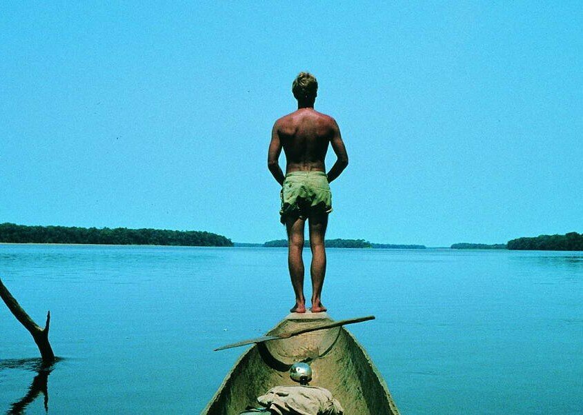 Homme pirogue