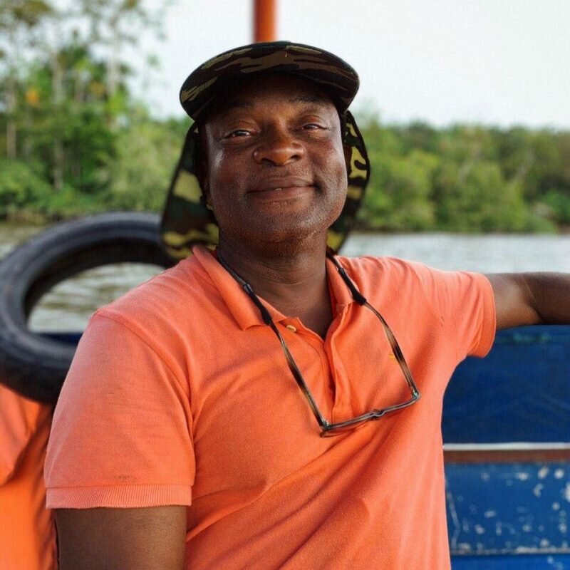 portait de thierry beltran, guide touristique en guyane